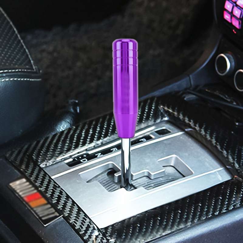 Universal Long Strip Shape Car Gear Shift Knob Modified Shifter Lever Knob, Length: 13cm(Black)