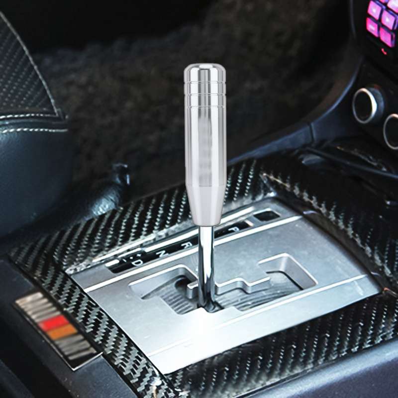 Universal Long Strip Shape Car Gear Shift Knob Modified Shifter Lever Knob, Length: 13cm(Black)
