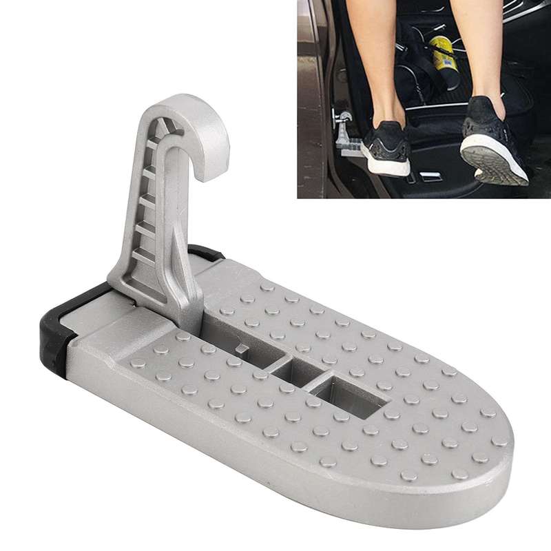 Multi-function Car Door Sill Step Pedals Pads (Black)