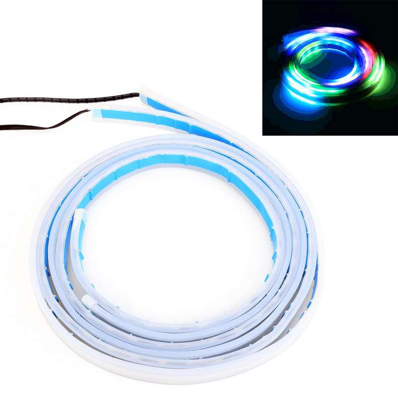 1.5m Car Auto Universal Colorful Door Edge Light with SMD-5050 Lamps Decorative Lamp, DC12V 17W, Cab