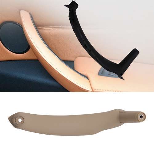 Car Interior Right Handle Inner Door Armrest Panel Pull 51416969402 for BMW X5 / X6, Left Drive(Blac