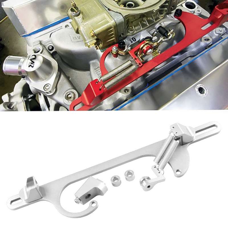 Car Modification Throttle Base Cable Base Section Aluminum Alloy Throttle Cable(Black)