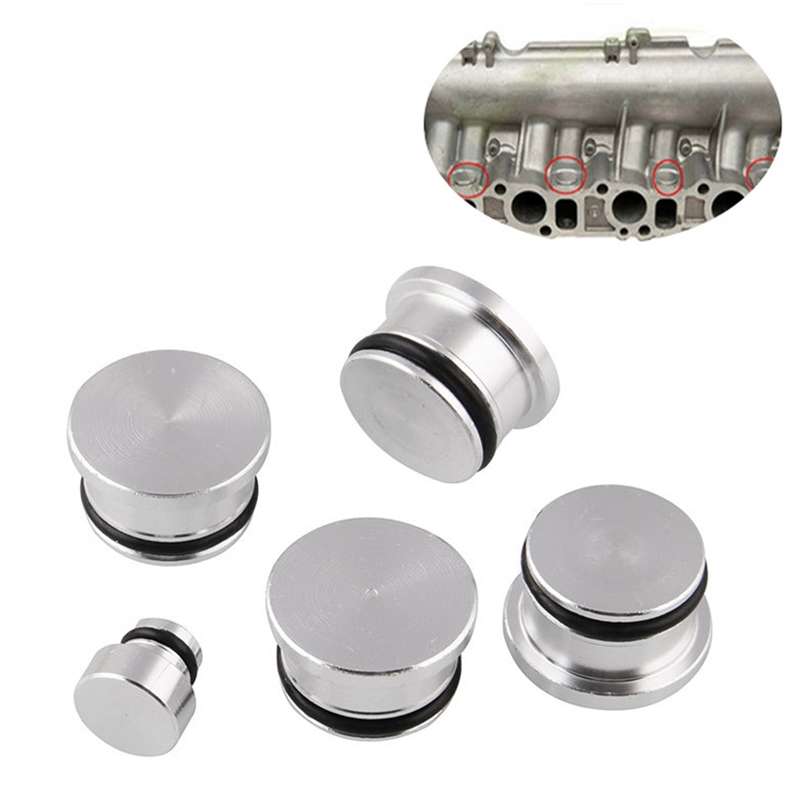 5 PCS Car Modified Inlet Manifold Swirl Flap Blanks Intake Manifold Valve Cylinder Head Screw X8R007