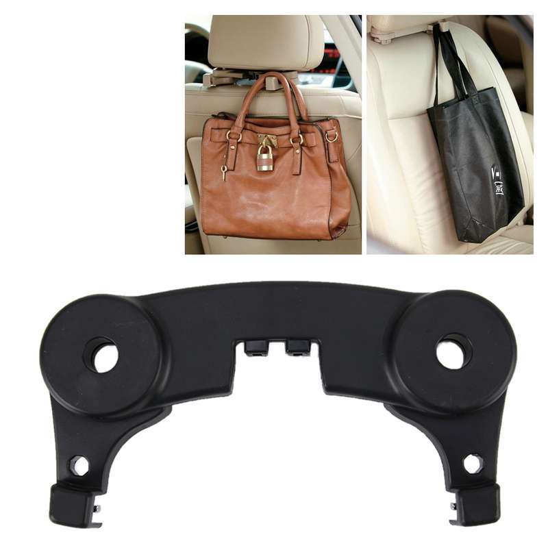 2 PCS Car Vehicle Back Seat Headrest Hanger Holder Hook Car Seat Back Hooks Vehicular Hook Universal