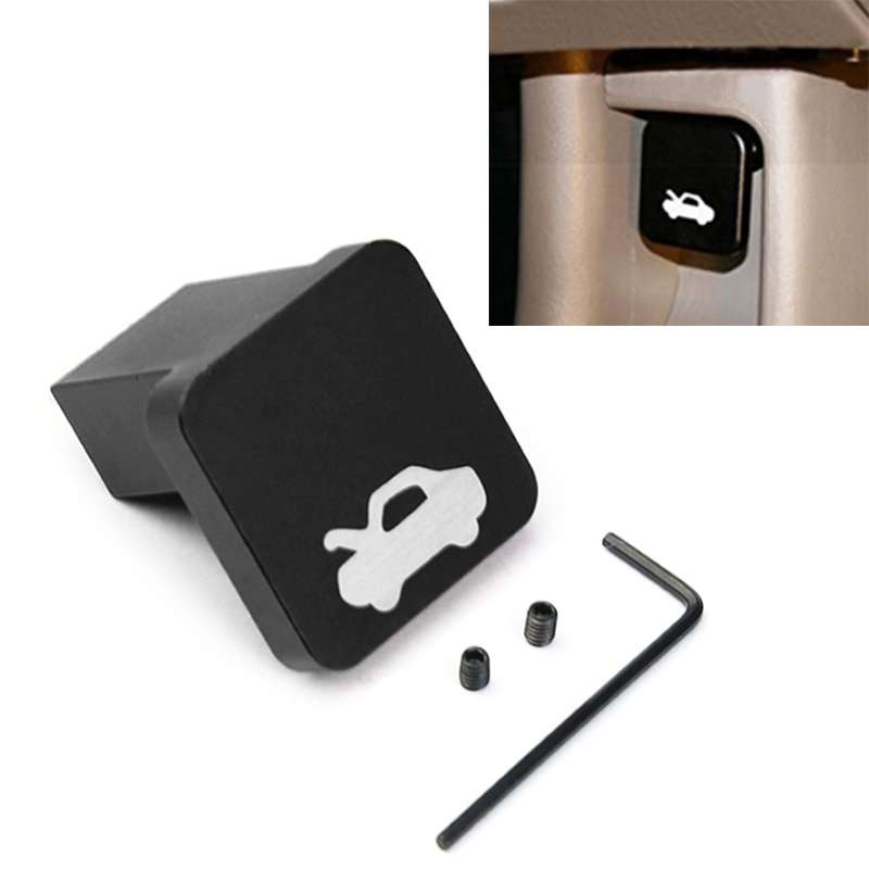 Car Engine Hood Release Latch Handle Control Switch for Honda Civic 1996-2005 (Black)