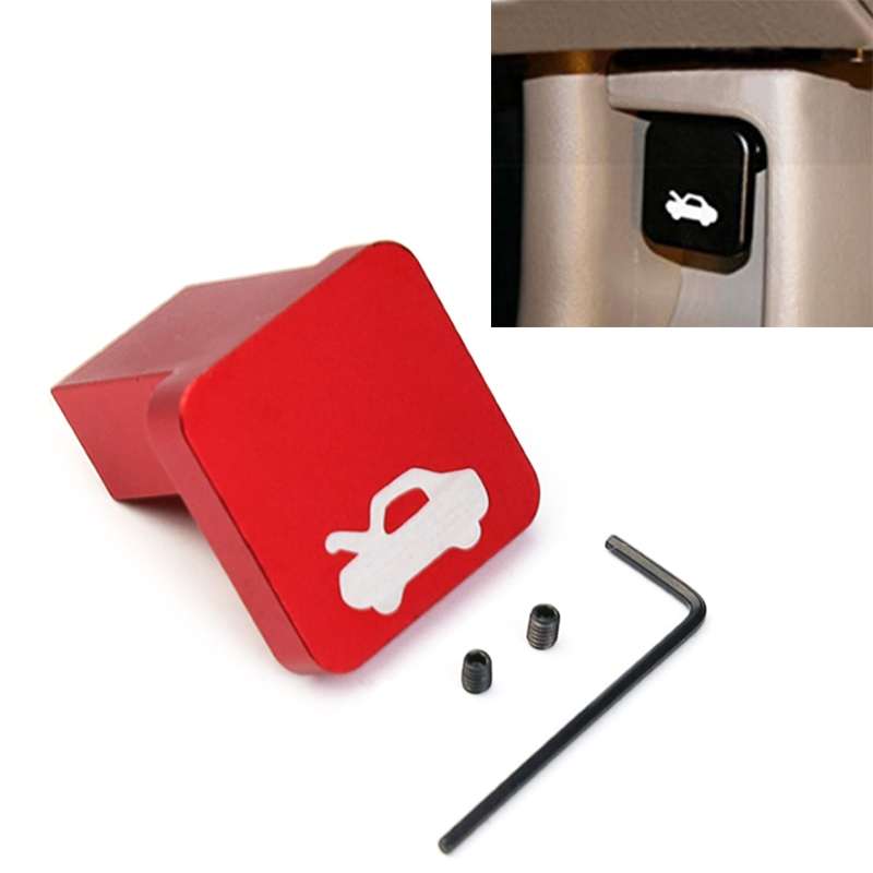 Car Engine Hood Release Latch Handle Control Switch for Honda Civic 1996-2005 (Black)