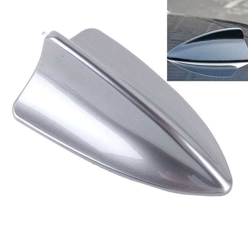 A-881 Shark Fin Car Dome Antenna Decoration(Red)