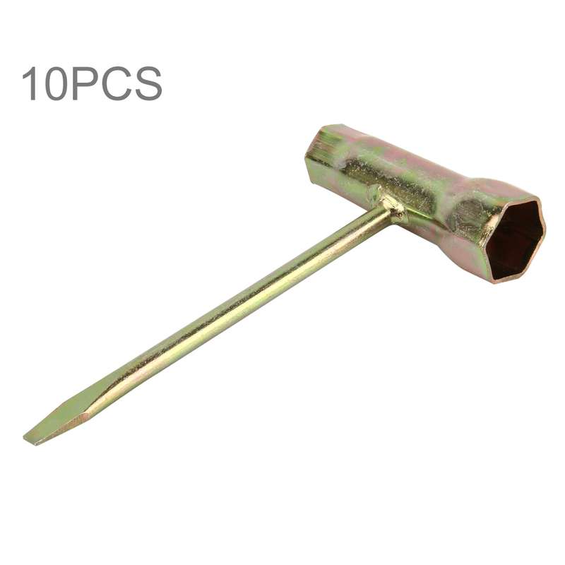 10 PCS Chainsaw T Wrench Socket Spark Plug Wrench Handle Wrench Spark Plug Car Tire Welding Tire Rem