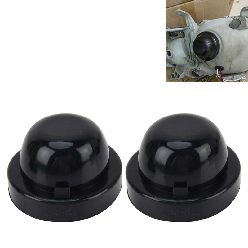 2 PCS K95 Universal Car LED Headlight HID Xenon Lamp Silicone Dust Cover Seal Caps Car Dust Cover Wa
