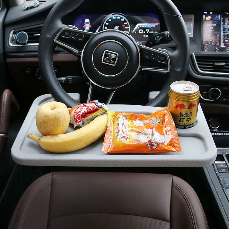 Multi-function Car Steering Wheel Computer Card Table Box Car Tray Desktop Computer Desk Car Laptop