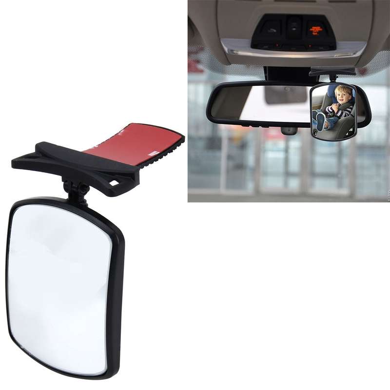 3R-2129 Car Truck Interior Rear View Blind Spot Adjustable Wide Angle Mirror, Size: 10.5*4.5*6.5cm