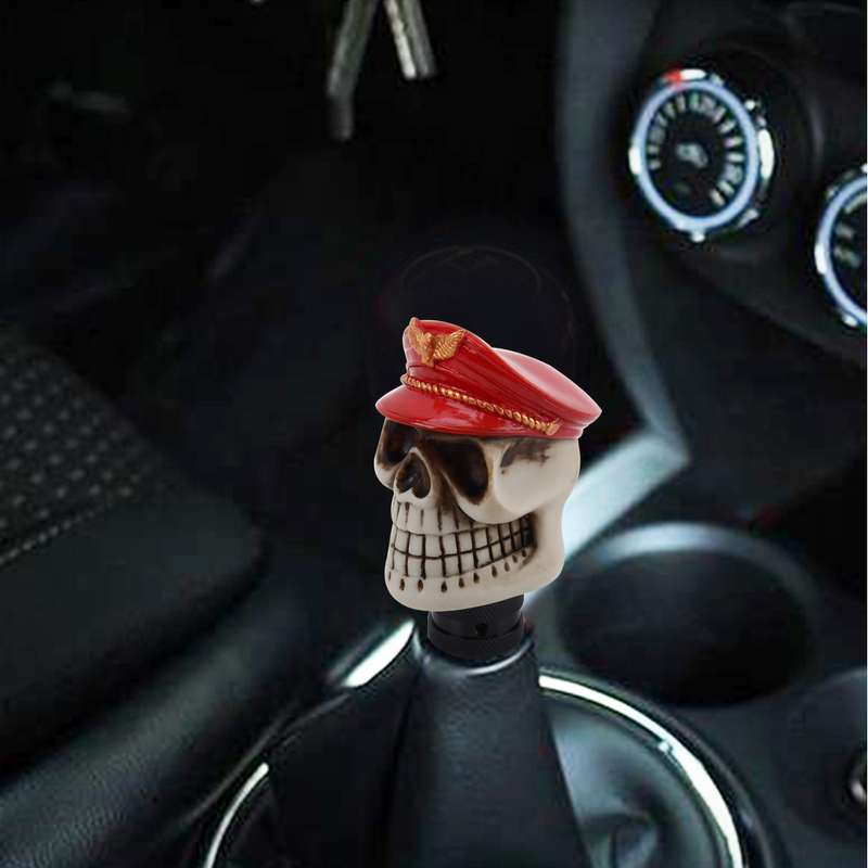 Universal Skull with a Snake Shape Car Gear Shift Knob Modified Car Gear Shift Knob Auto Transmissio