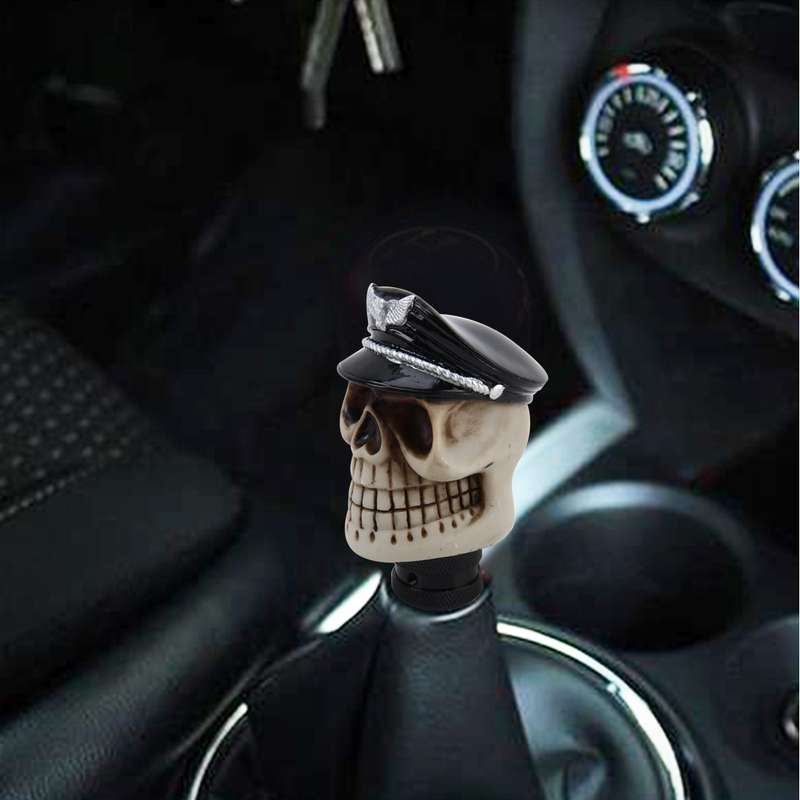 Universal Skull with a Snake Shape Car Gear Shift Knob Modified Car Gear Shift Knob Auto Transmissio