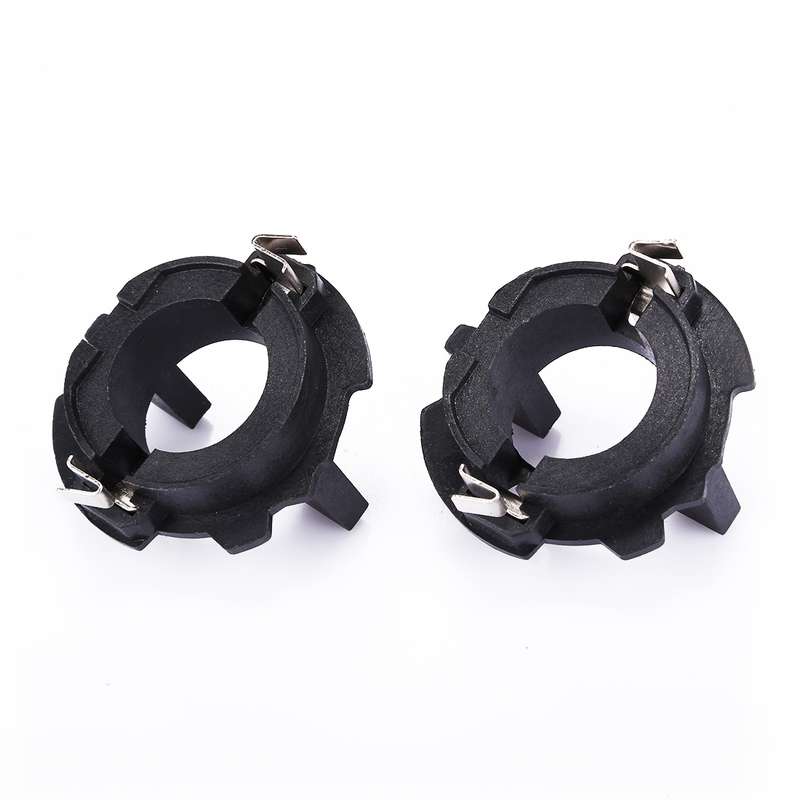 A 1 Pair H7 Xenon HID Headlight Bulb Base Retainer Holder Adapter for Volkswagen/Jetta/Golf 5/Tig...