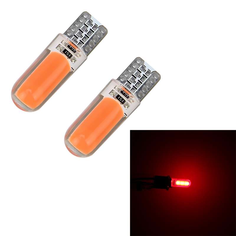 10 PCS T10 1.5W 90LM Car Clearance Light Marker Light, DC 12V(Ice Blue Light)