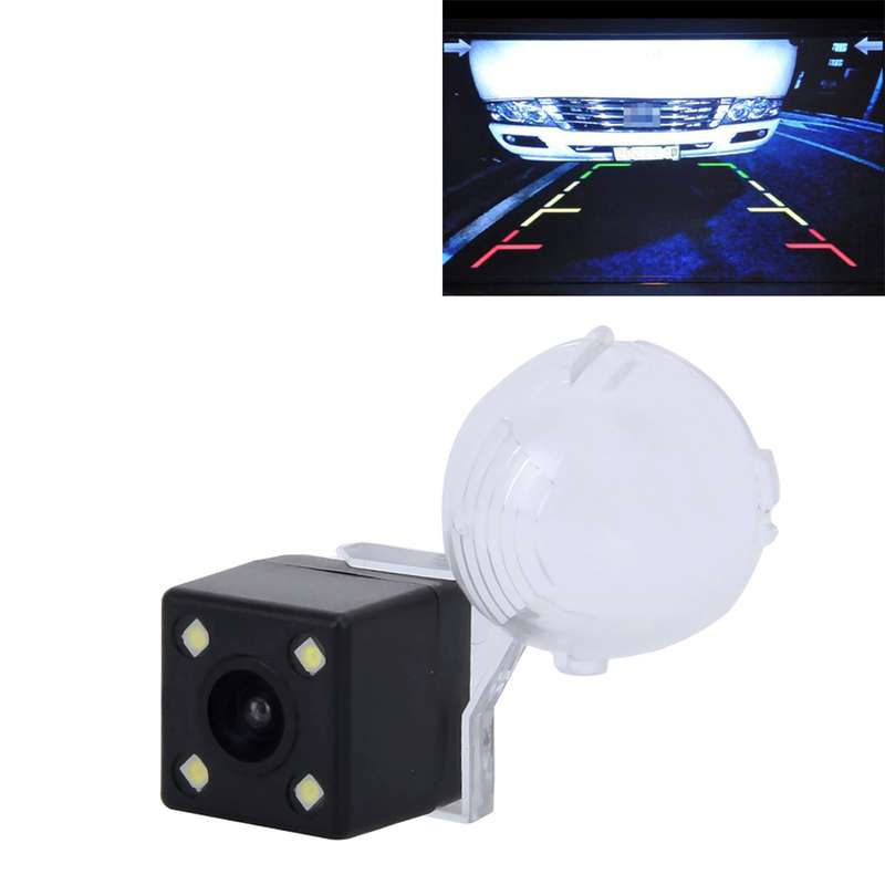656×492 Effective Pixel NTSC 60HZ CMOS II Waterproof Car Rear View Backup Camera With 4 LED Lamps f