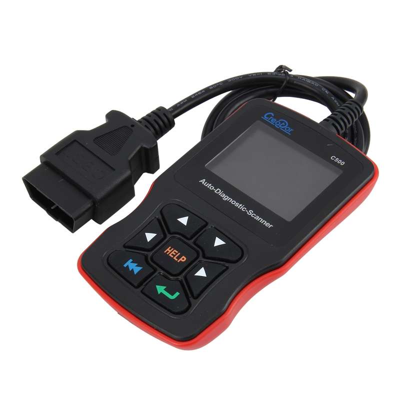 C500 Code Scanner 320*240 Pixel Display Car Scanner Fault Code Reader Scanner Update Online Automot