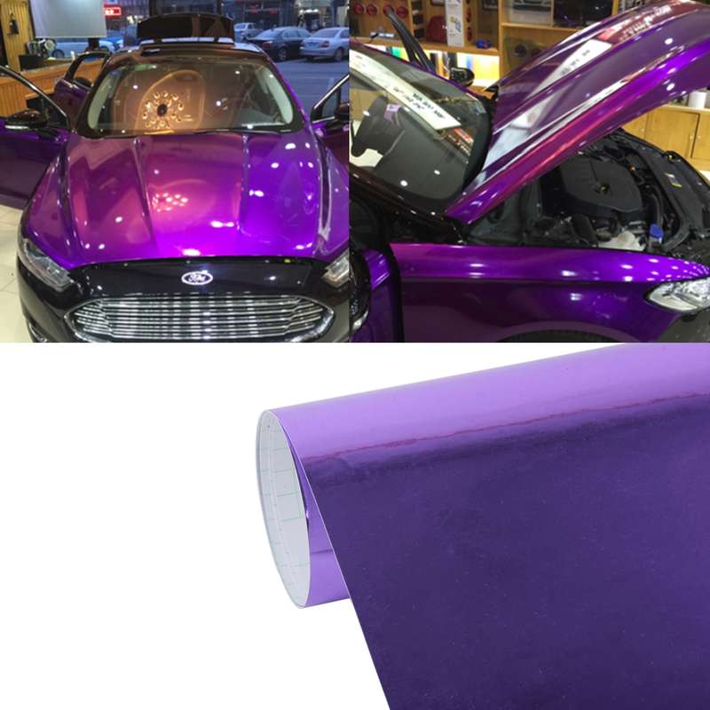 1.52m × 0.5m Electroplating Car Auto Body Decals Sticker Self-Adhesive Side Truck Vinyl Graphics...