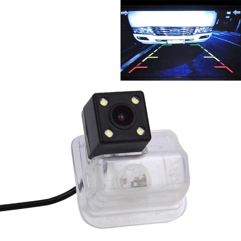 656492 Effective Pixel HD Waterproof 4 LED Night Vision Wide Angle Car Rear View Backup Cam