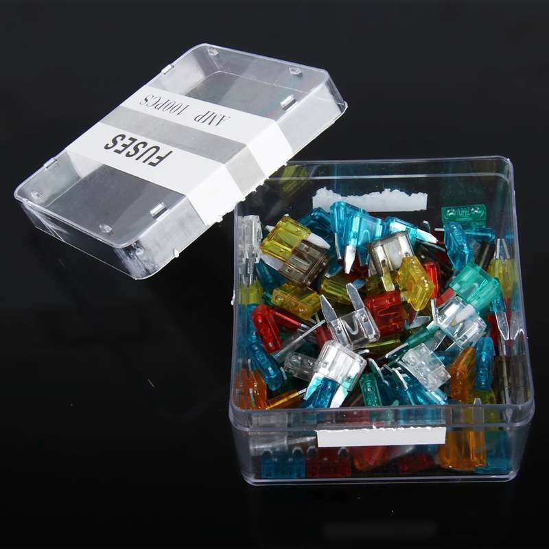 100 PCS 5Amp 7.5Amp 10Amp 15Amp 20Amp 25Amp 30Amp Add-a-circuit Fuse Tap Adapter Blade Fuse Holder(M