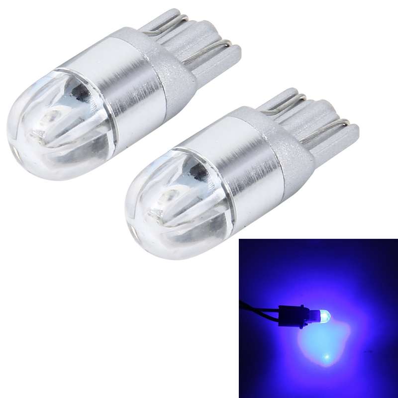 2 PCS T10 2W 2 SMD-3030 LED Car Clearance Lights Lamp, DC 12V (Ice Blue Light)