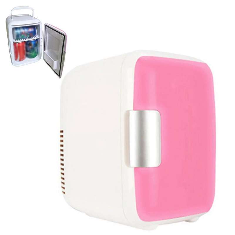 Vehicle Auto Portable Mini Cooler and Warmer 4L Refrigerator for Car, Voltage: DC 12V(White)