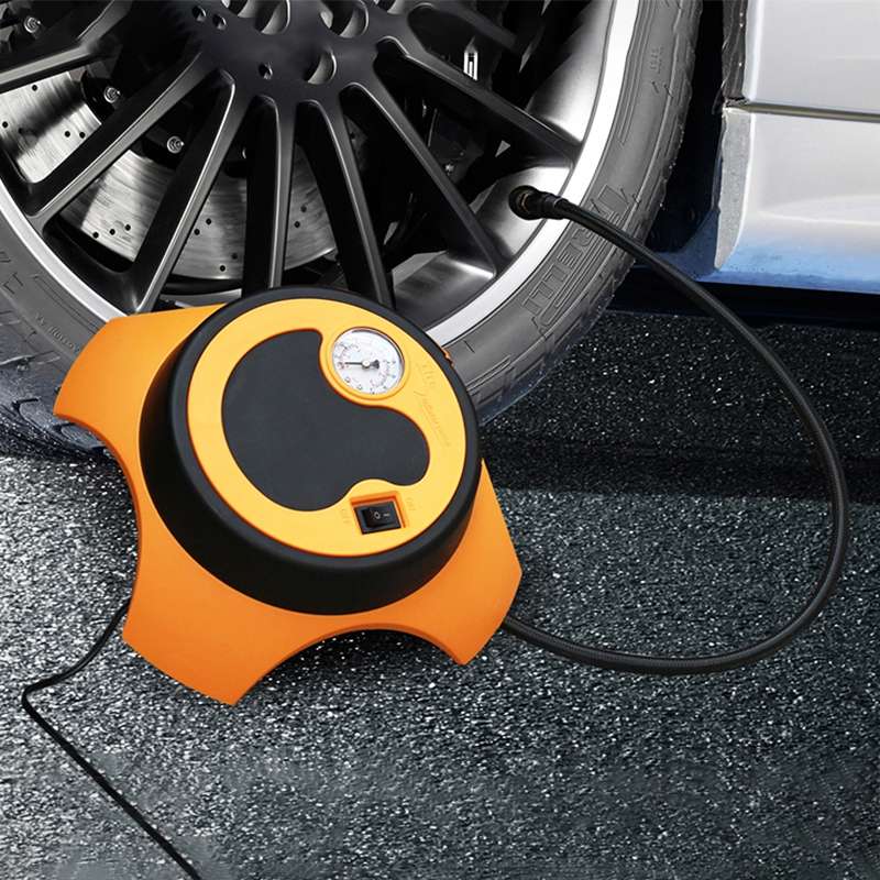 DC12V 120W 10A 50PSI 28 Cylinder Portable Tire Inflator Car Electric Air Compressor Car Tire Pump In