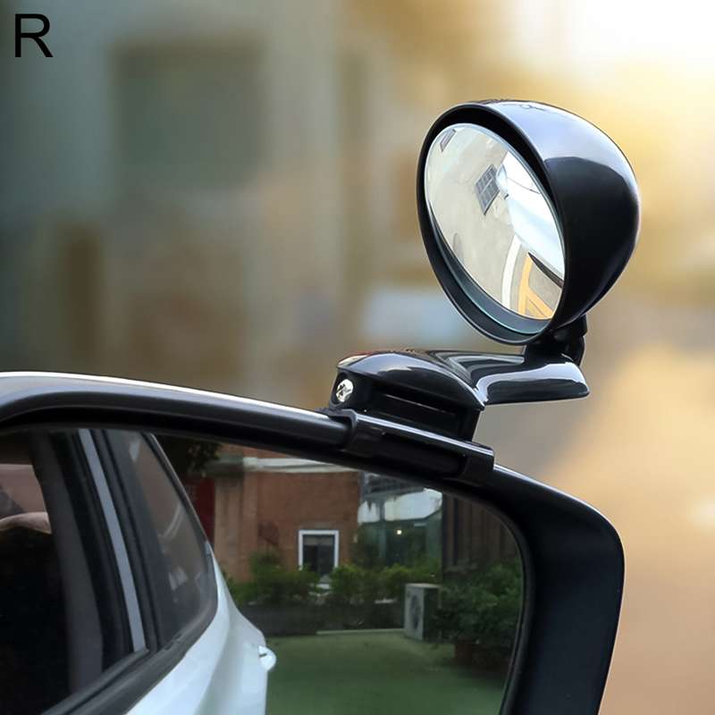 3R-095 Auxiliary Rear View Mirror Car Adjustable Blind Spot Mirror Wide Angle Auxiliary Rear View Si