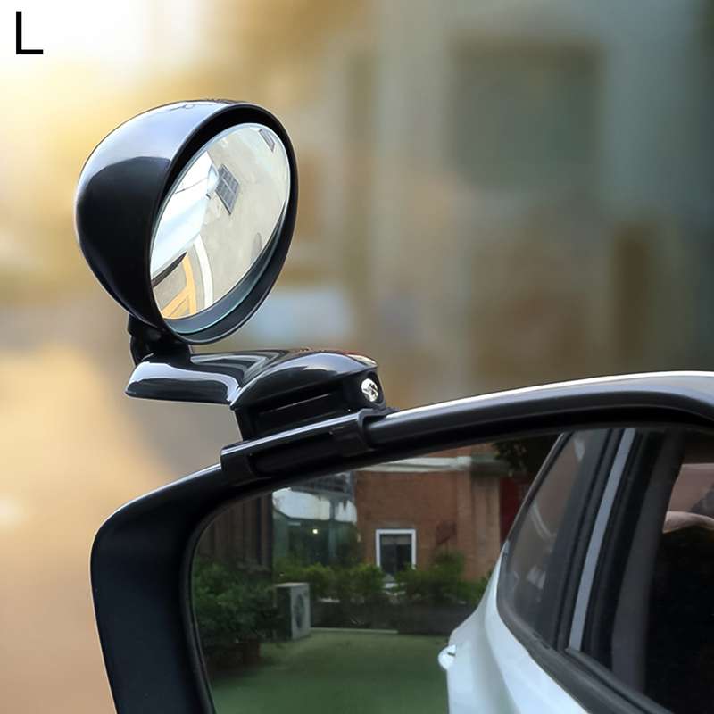 3R-094 Auxiliary Rear View Mirror Car Adjustable Blind Spot Mirror Wide Angle Auxiliary Rear View Si