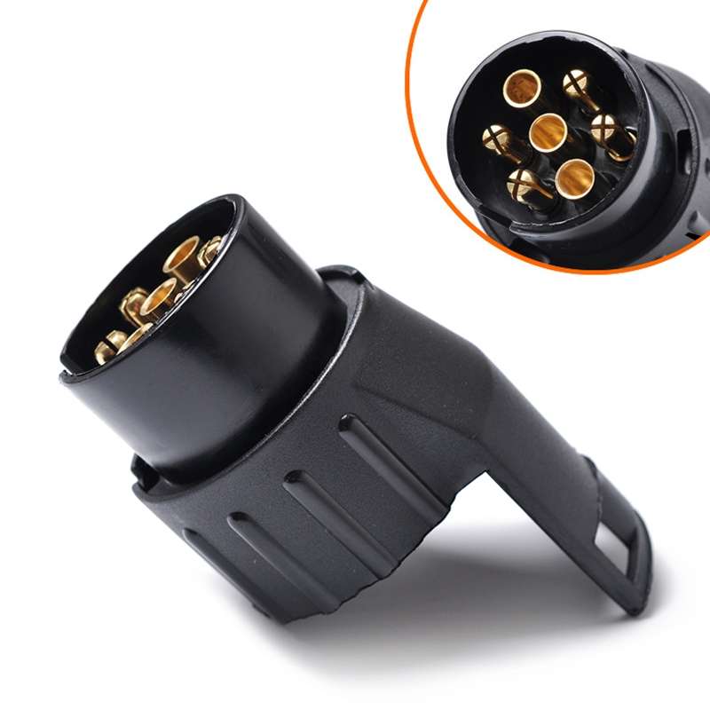 12V 7Pin to13Pin Car Plug Socket Wiring Connector Adapter Car Plug Socket for Trailer / Truck / Bus