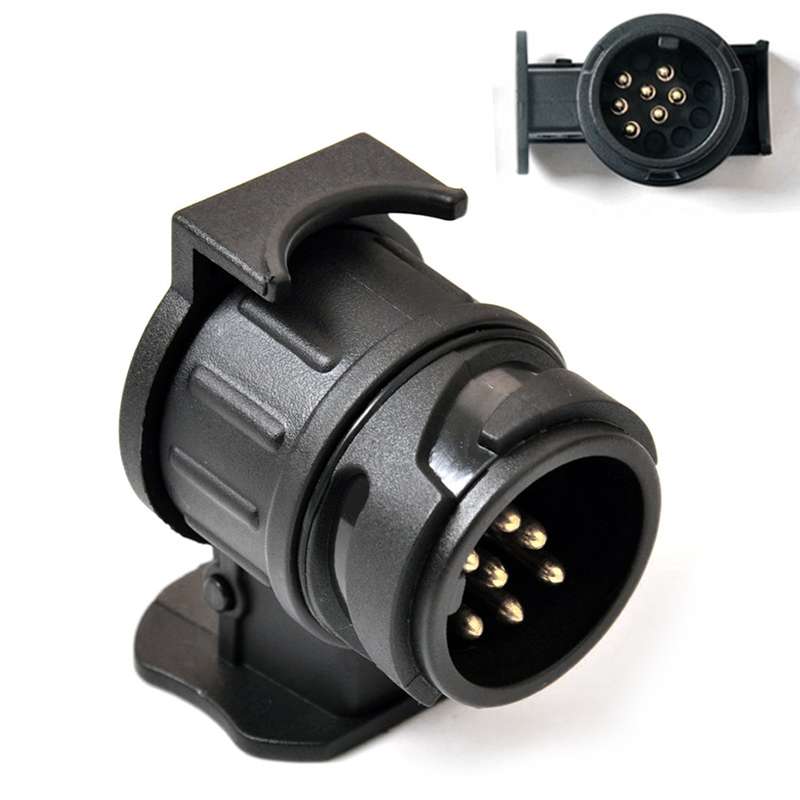 12V 13Pin to 7Pin Car Plug Socket Wiring Connector Adapter Car Plug Socket for Trailer / Truck / Bus