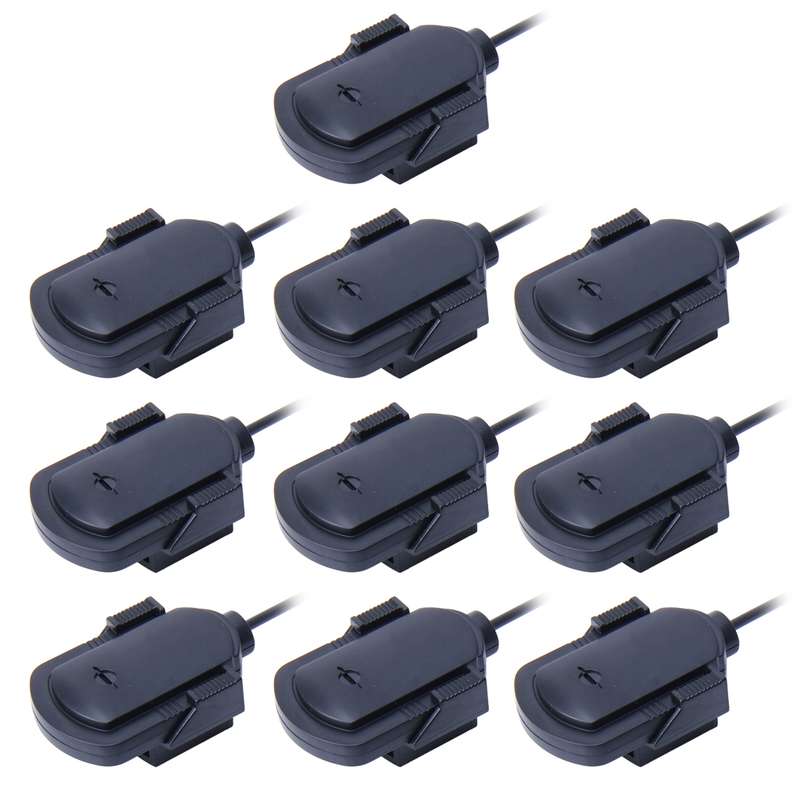 10 PCS Car Audio Microphone 3.5mm Jack Plug Mic Stereo Mini Wired External Sticker Microphone Player