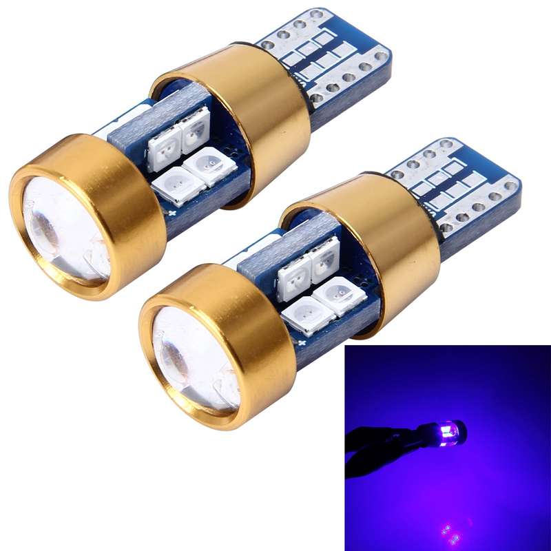2 PCS T10 3W Error-Free Car Clearance Light with 19 SMD-3030 LED Lamp, DC 12V (Ice Blue Light)