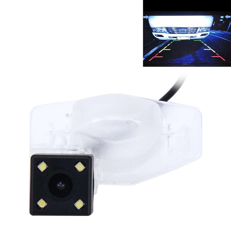 656x492 Effective Pixel NTSC 60HZ CMOS II Waterproof Car Rear View Backup Camera With 4 LED Lamps (f