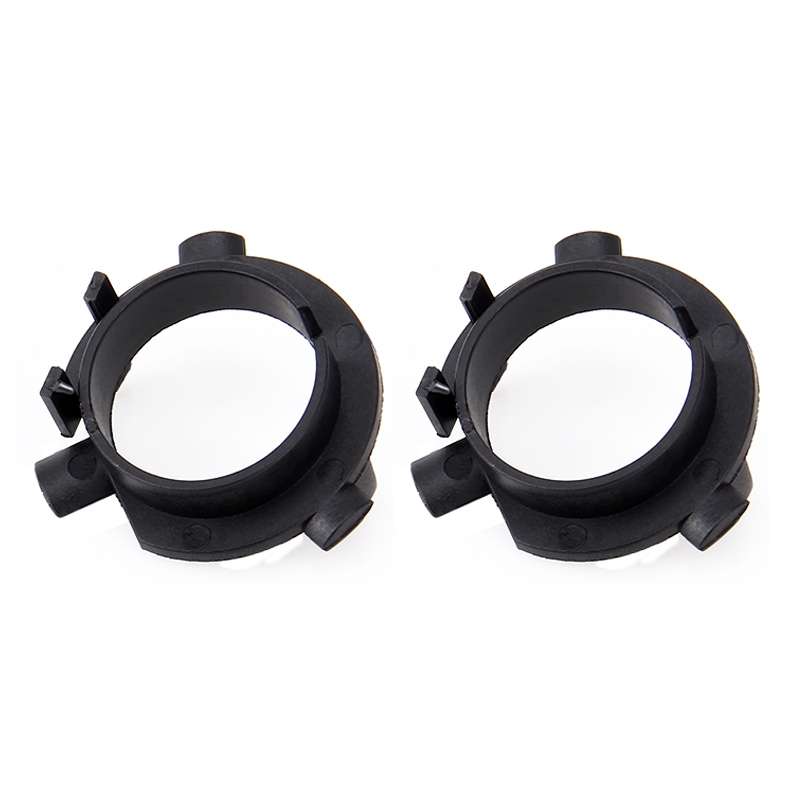 1 Pair H7 LED Headlight Bulb Retainers Holder Adapter for KIA Sorento/Sportage R/Grand Santa Fe/K3/K