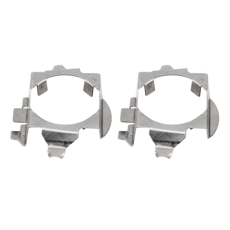 1 Pair H7 LED Headlight Bulb Retainers Holder Adapter for Volkswagen Touareg SAAB Mercedes Benz B Cl