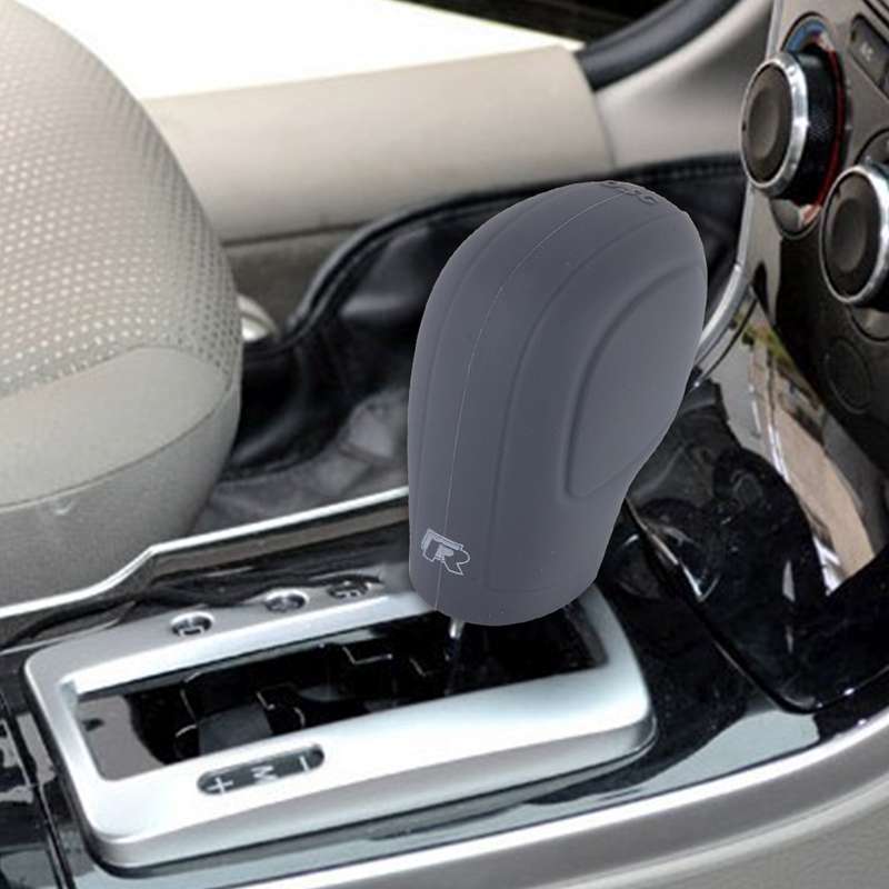 Rubber Car Hand Brake Head Cover Shift Knob Gear Stick Cushion Cover Car Accessory Interior Decorati