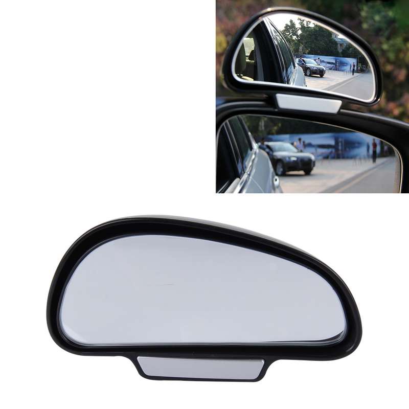 3R-092 Car Blind Spot Right Rear View Wide Angle Adjustable Mirror (Silver)