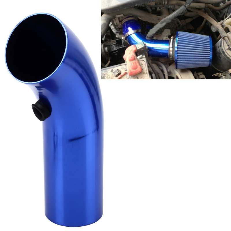 Universal Air Intake Pipe Super Power Flow Air Intakes Short Cold Racing Aluminium Air Intake Pipe