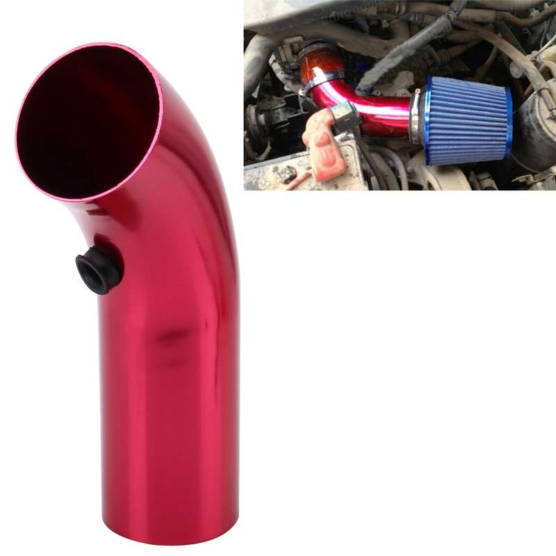 Universal Air Intake Pipe Super Power Flow Air Intakes Short Cold Racing Aluminium Air Intake Pipe