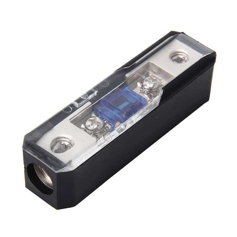 Car Stereo Car Audio Fuse Holder Insurance 60A Car Audio Fuse Holder Car Auto Fuse Holder Blade Fuse