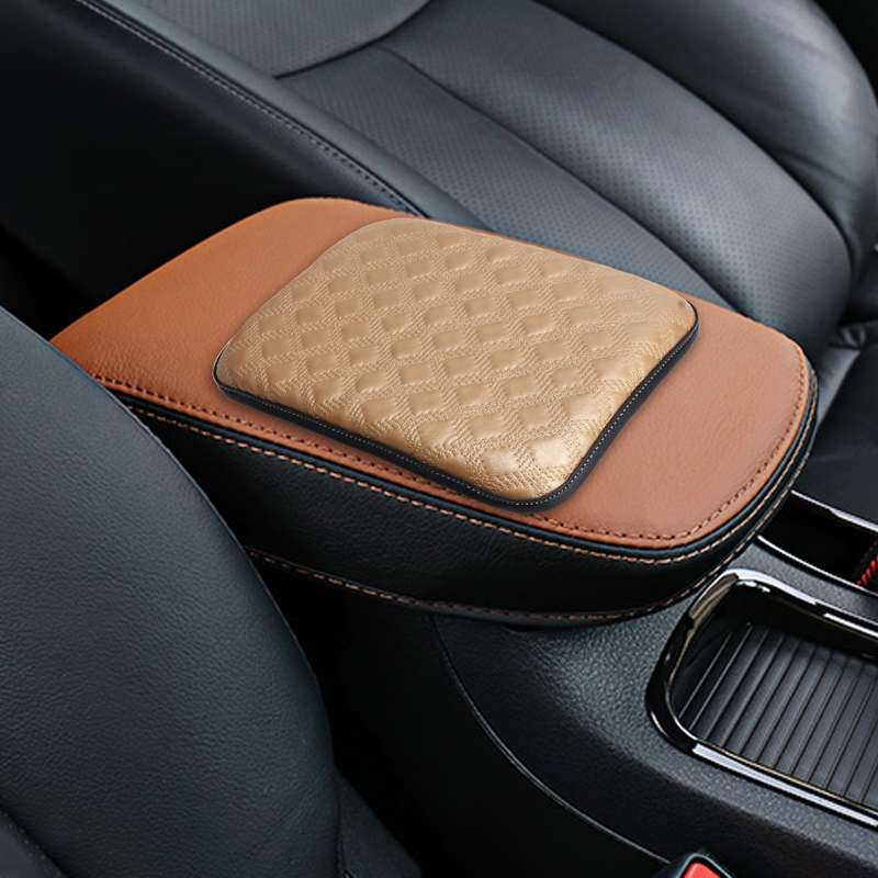 Universal Comfortable Automotive Armrest Mats Car Armrests Cover Vehicle Center Console Arm Rest Sea