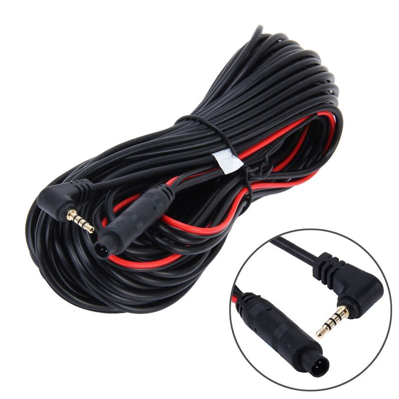 9m 4P Male & 2.5mm Female to 2.5mm Reversing Camera Extension Cord Rearview Mirror Vehicle Traveling