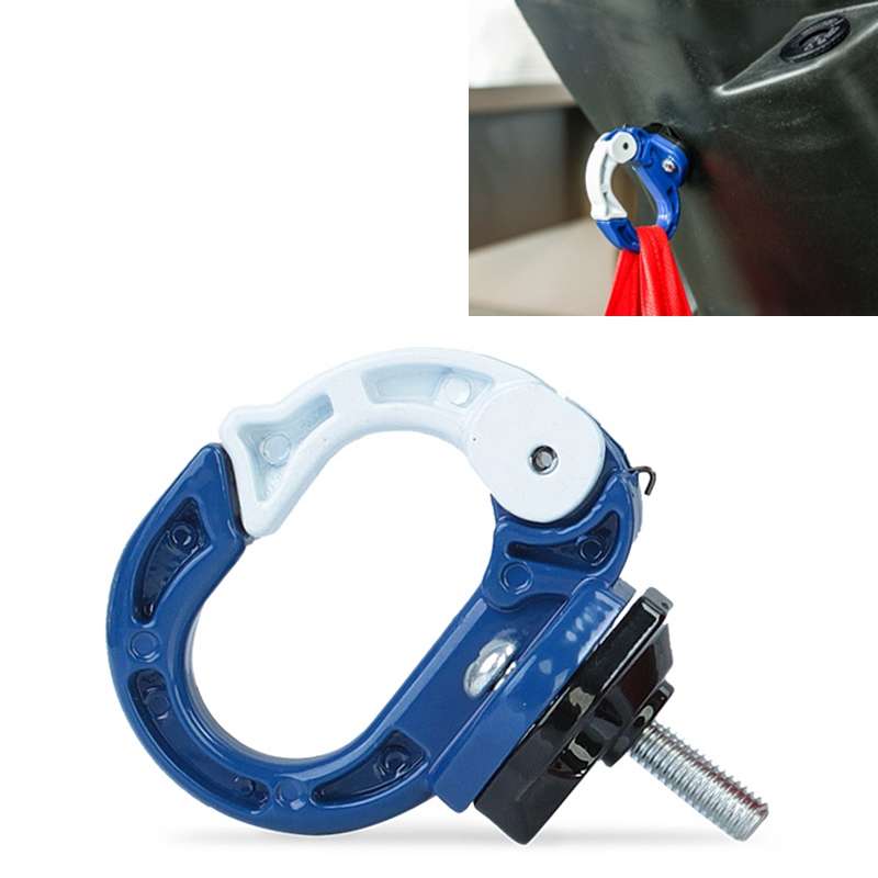 Durable Aluminum Alloy Bag Hook for Motorcycle / Bicycle(Black)