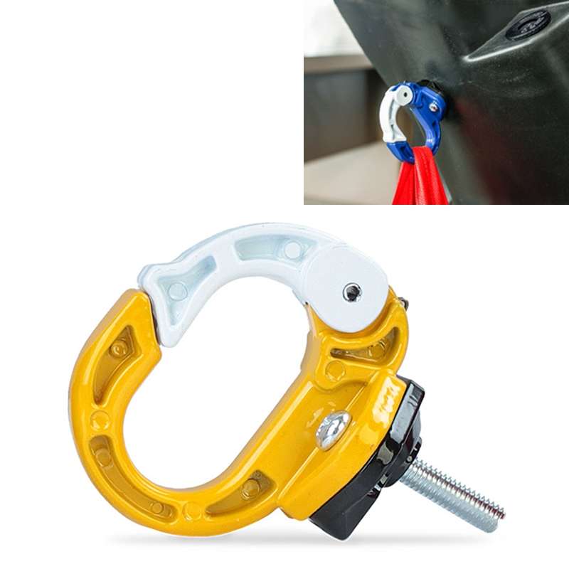 Durable Aluminum Alloy Bag Hook for Motorcycle / Bicycle(Black)
