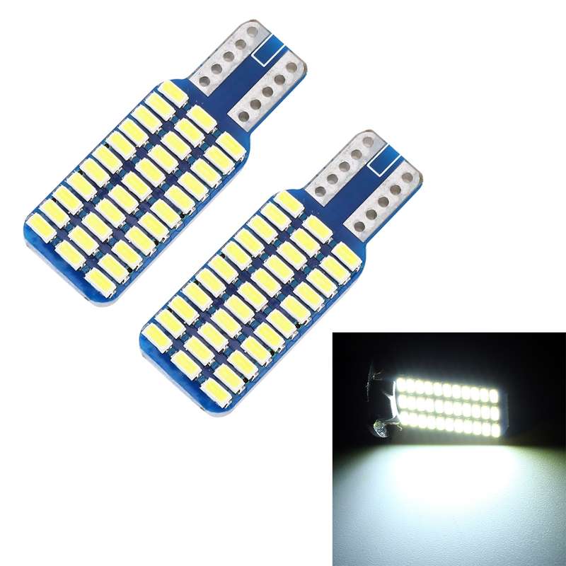2 PCS T10 / W5W / 168 / 194 DC12V 1.2W 6000K 80LM 33LEDs SMD-3014 Car Reading Lamp Clearance Light,