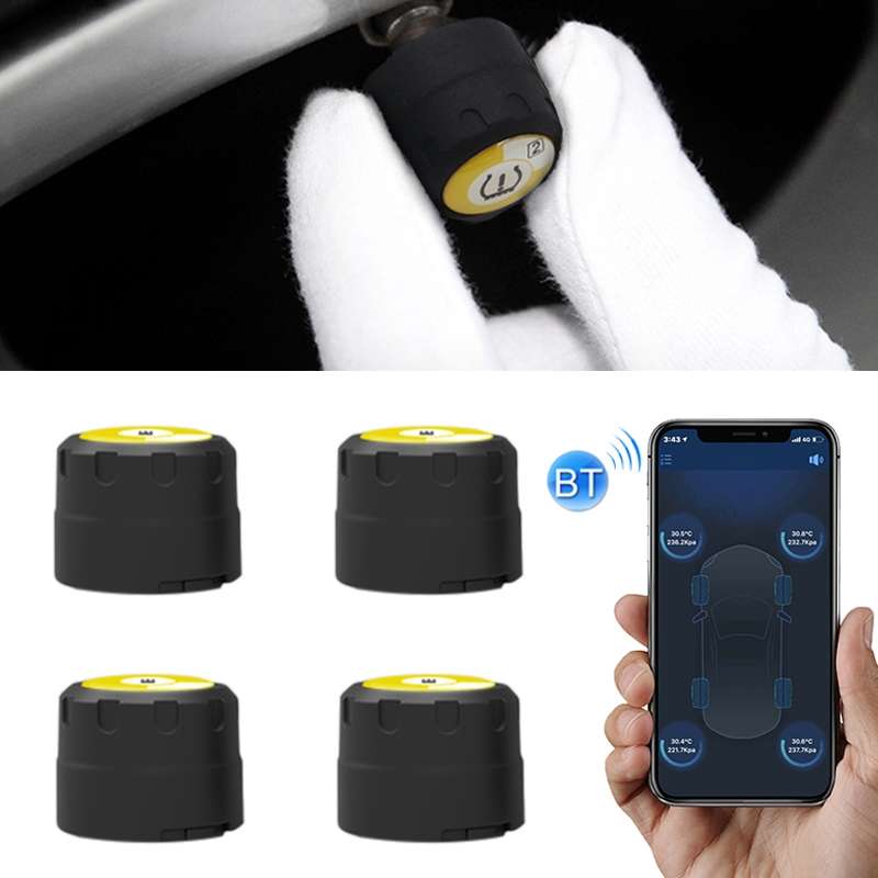 V11B Car Smart Multi-functional Tire Air Pressure Inflator Gauge Vehicle Tester Inflation Monitoring