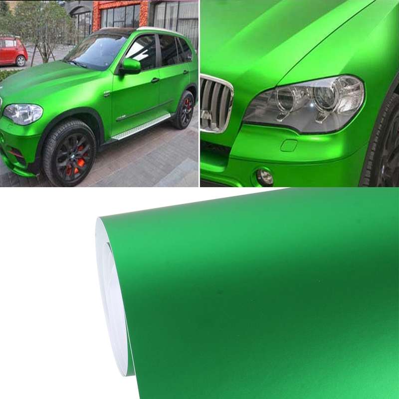 1.52m x 0.5m Ice Blue Metallic Matte Icy Ice Car Decal Wrap Auto Wrapping Vehicle Sticker Motorcycle