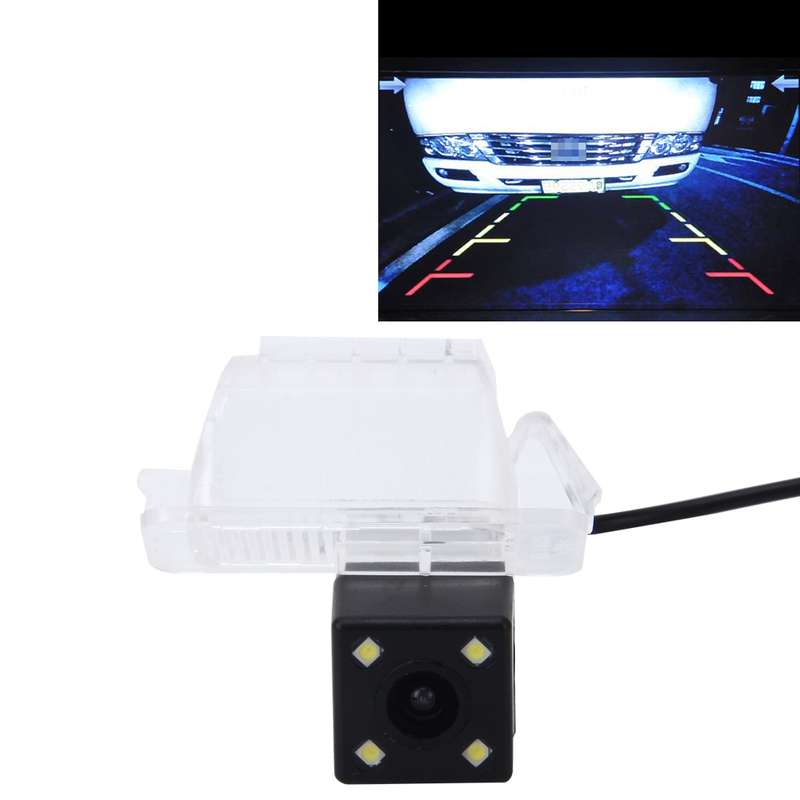 656×492 Effective Pixel NTSC 60HZ CMOS II Waterproof Car Rear View Backup Camera With 4 LED Lamp...