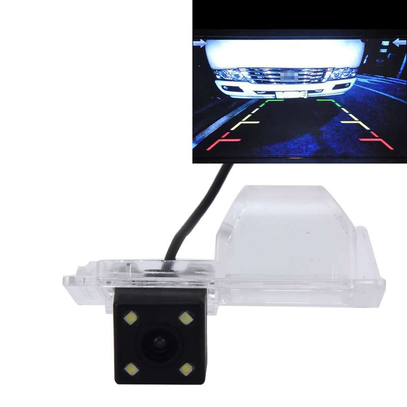 656x492 Effective Pixel NTSC 60HZ CMOS II Waterproof Car Rear View Backup Camera With 4 LED Lamps fo
